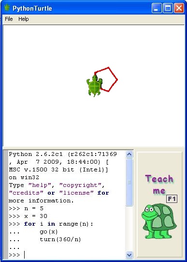 Рисунки черепашкой в питоне